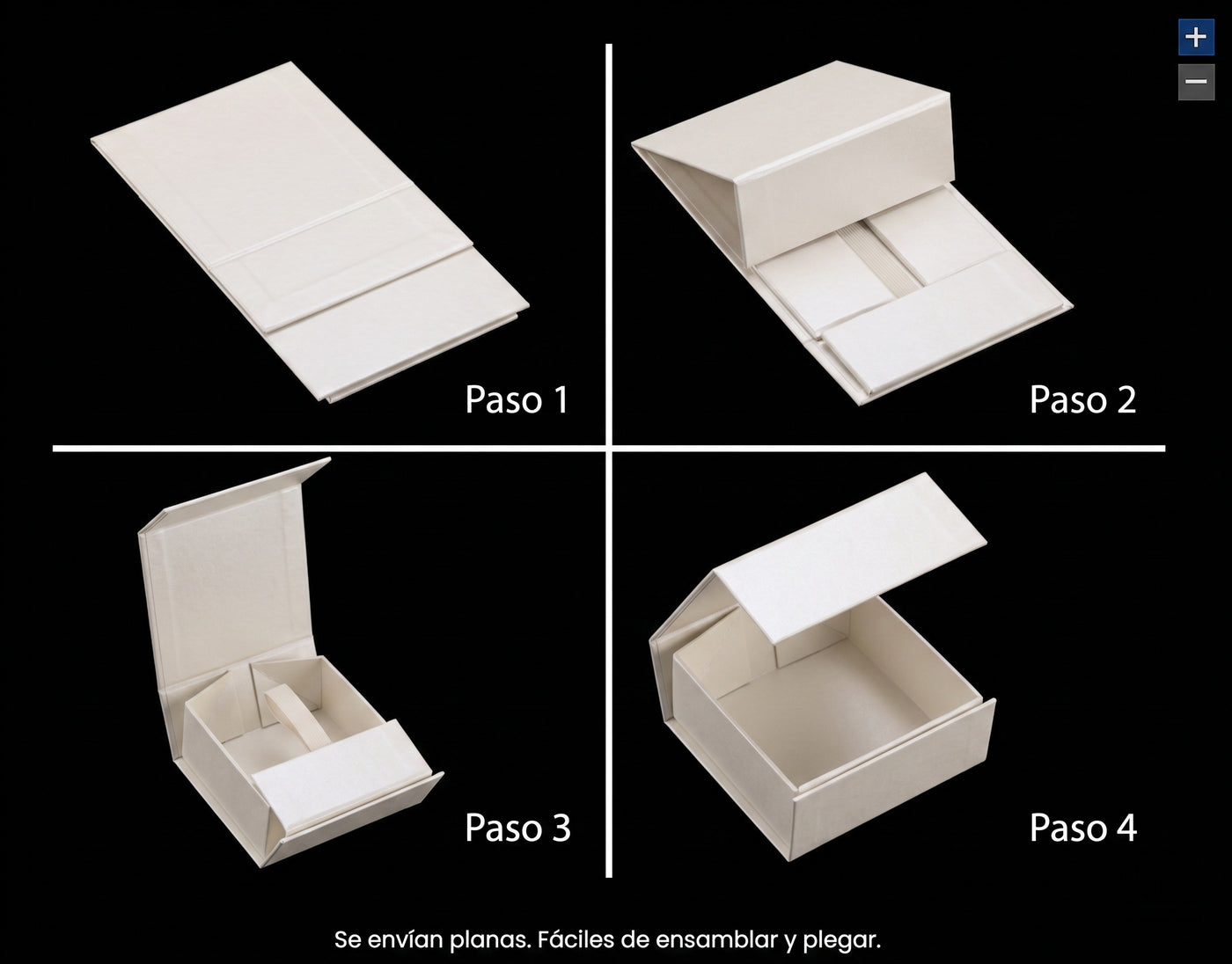 Proceso de armado caja magnética